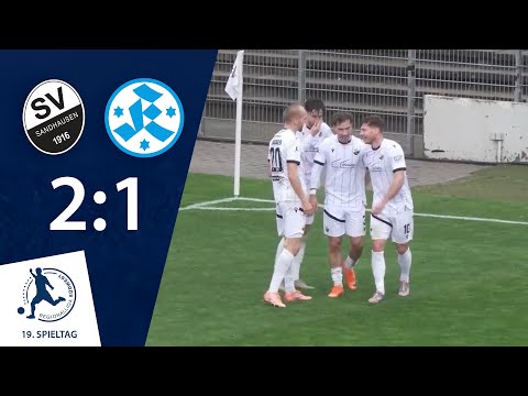 Hot start | SV Sandhausen - SV Stuttgarter Kickers | Matchday 19 RLSW