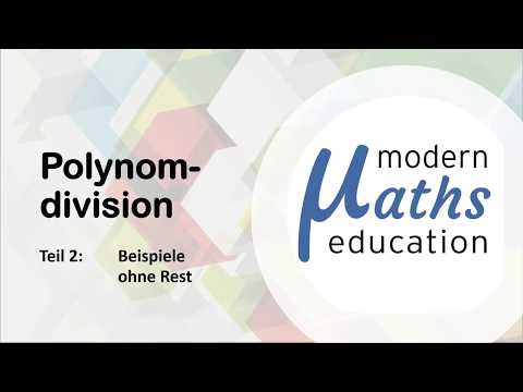 Polynomdivision mit Rest