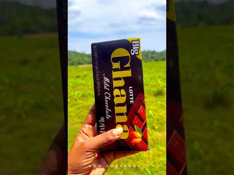 For chocolate Lovers😍💋LOTTE Ghana Milk chocolate 🍫😋| #wowcookbook #chocolate #viral #fypシ #korea