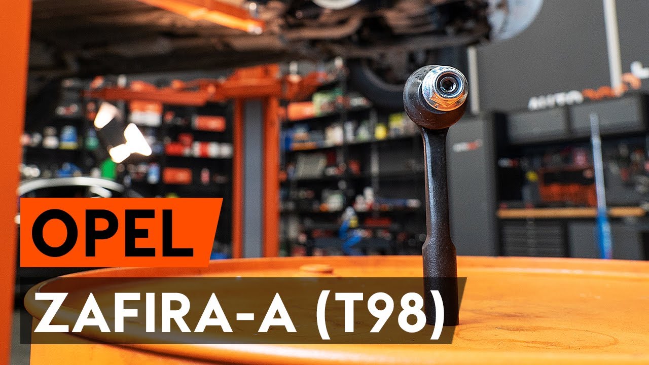Cómo cambiar: rótula de dirección - Opel Zafira F75 | Guía de sustitución