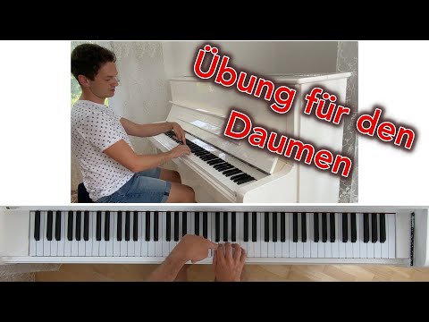 Daumenuntersatz beim Klavierspielen - Läufe einfach spielen lernen mit diesen Übetipps