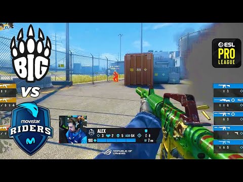 FINAL GAME! - BIG vs Movistar Riders - HIGHLIGHTS - ESL Pro League l CSGO
