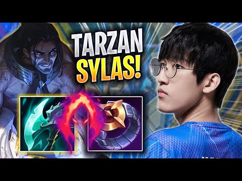 TARZAN IS SO CLEAN WITH SYLAS! - LNG Tarzan Plays Sylas JUNGLE vs Lee Sin! | Season 2023