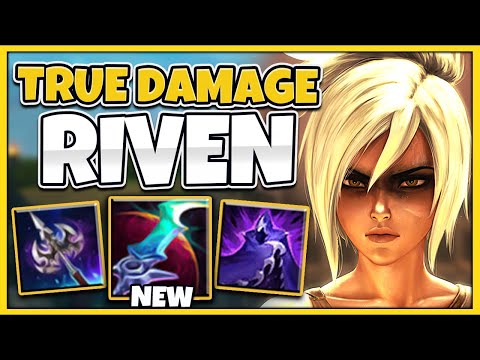 RIVEN REQUIRES NO SKILL IN SEASON 11?!? NEW 100% LETHALITY ONE-SHOT BUILD! - League of Legends