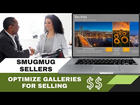 Optimize SmugMug galleries for selling downloads and prints.