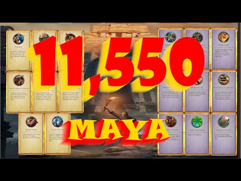 11,550 scores on Revelation of Maya Event | Evony The King's Return