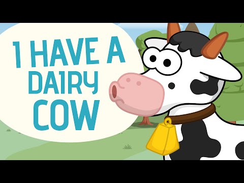 I have a dairy cow - Nursery Rhymes - Toobys
