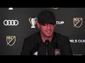 CARLOS VELA TALKS ABOUT THE END OF HIS CONTRACT WITH LAFC AFTER SATURDAY'S FINAL MATCH IN MLS
