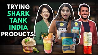 Trying Shark Tank India Products! | The Urban Guide