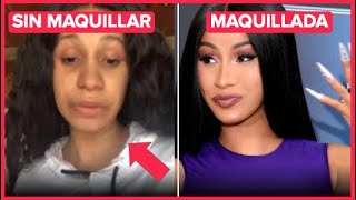 Famosos que son irreconocibles sin maquillaje