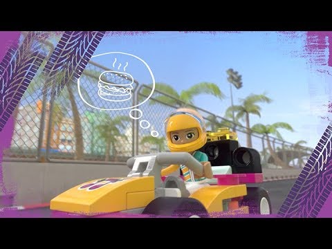 Vidéo LEGO Friends 41349 : Le snack du karting