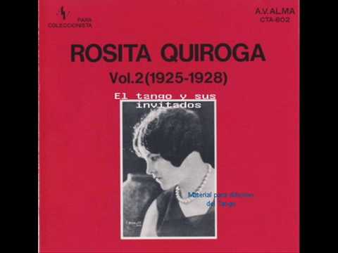 Beba - Rosita Quiroga acompañada por guitarras (01-03-1926)