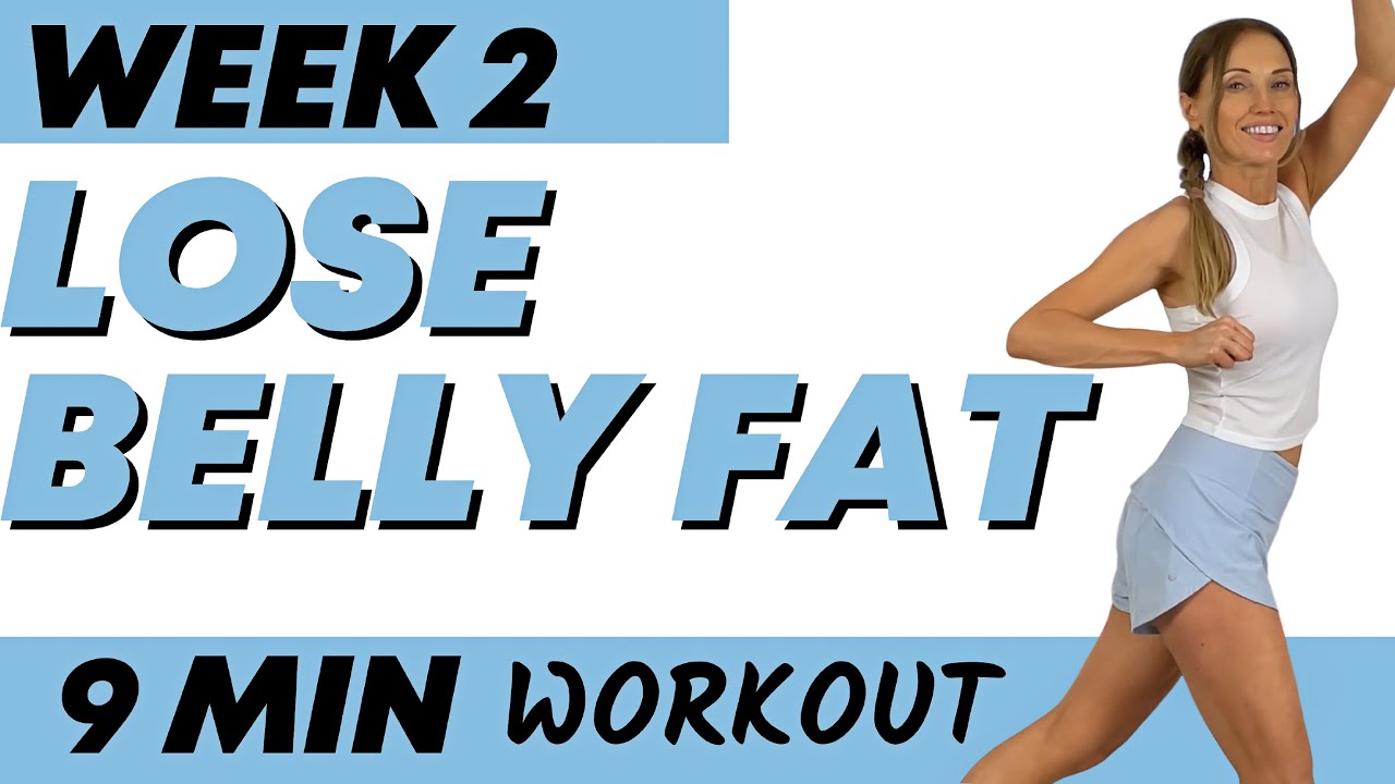 Lose Belly Fat Workout - 9 Minute Workout  | 9 Exercises to Lose Belly Fat | Do this for 7 Days