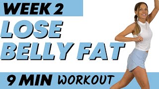 Lose Belly Fat Workout - 9 Minute Workout  | 9 Exercises to Lose Belly Fat | Do this for 7 Days