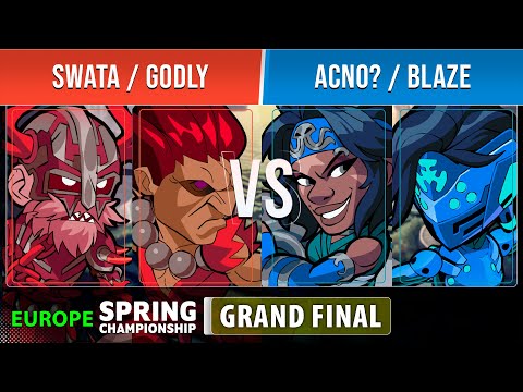 Swata & Godly VS Acno? & Blaze - GRAND FINAL - EU - Brawlhalla Spring Championship 2022