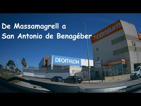 Conducir de Massamagrell a San Antonio de Benagéber