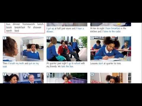 Unit 4- Project 1 - Daily routines