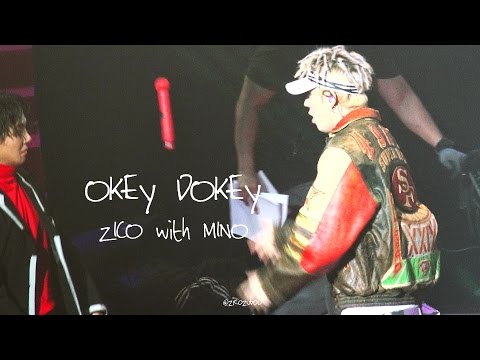 170119 버뮤다트라이앵글 / 거북선 / 오키도키 지코 직캠 + 송민호 @ 제26회 하이원 서울가요대상 2017 SMA ZICO focus fancam + MINO