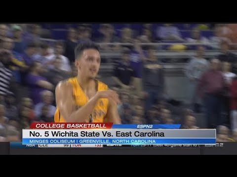 No. 5 Wichita State rolls past East Carolina 95-60