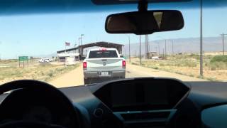 Border Patrol Checkpoint leaving El Paso, TX on US 54 headed towards Alamogordo, NM