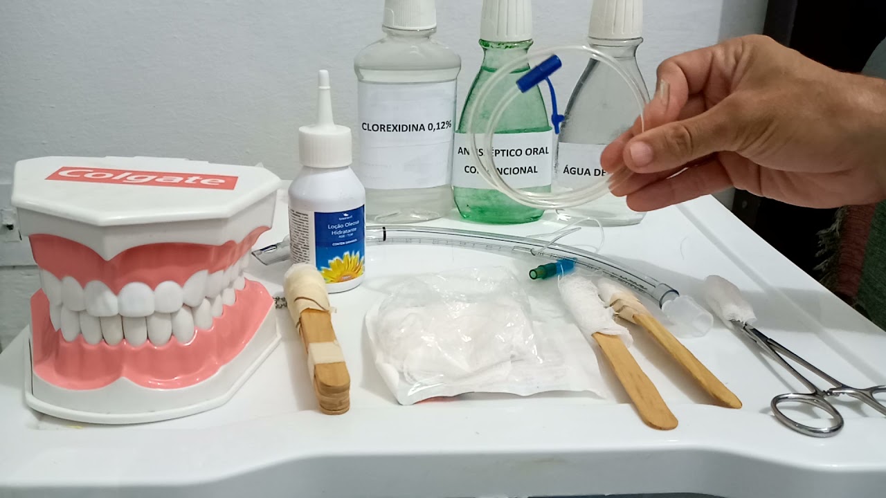 Como realizar Higiene Oral em pacientes de UTI