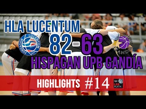 HLA Lucentum 82-63 Hispagan UPB Gandía  | #Highlights LEB Plata | Jornada 14