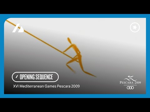 Pescara 2009 Mediterranean Games - Broadcast Opening Sequence