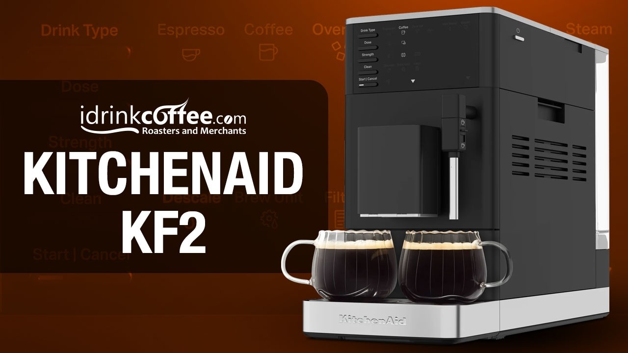 KitchenAid KF2 Fully Automatic Espresso Machine - Black Matte video
