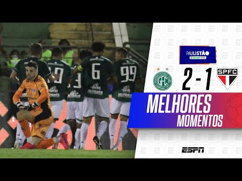 SÃO PAULO LEVA DOIS GOLAÇOS E PERDE PARA O GUARANI NA ESTREIA DO PAULISTÃO 2022 | MELHORES MOMENTOS