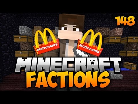 Minecraft Factions 148: Raiding McDonalds! (Minecraft Raiding)