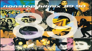 Nonstop Hitmix 89/90 (1989) [80s CD, Compilation Megamix] (MAICON NIGHTS DJ)