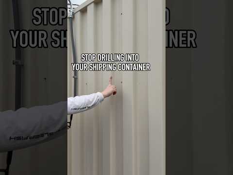 Video: Gator Magnetics Shipping Container Storage Without a Drill video thumbnail