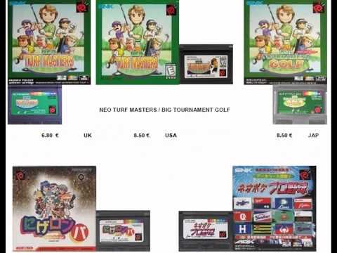 SNK Neo Geo Pocket Catalogo PAL / Ntsc Completo