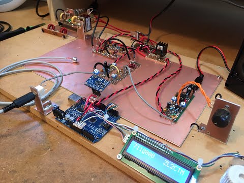 Simple Homebrew DSB-SC 80m 40m Rig: Part 6 - Mic Amp and Low Power Transmit