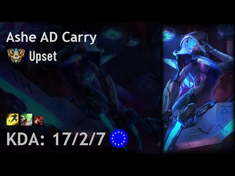 Ashe AD Carry vs Xayah - Upset - EUW Challenger Patch 7.8