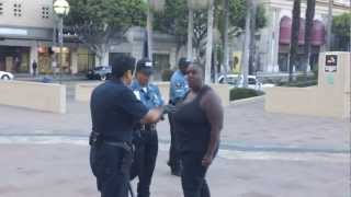 Powerful Woman Refuses to Back Down Against the Cops/L.A.P.D. - Down Street$