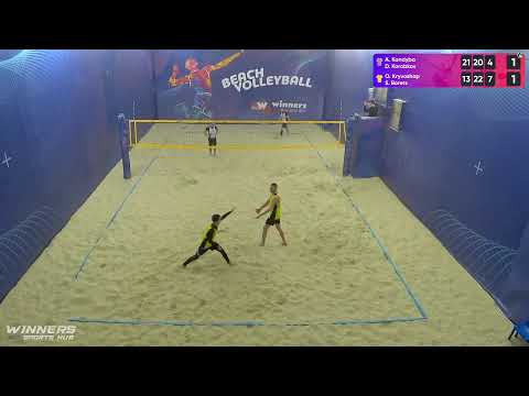 16:55 A. Kandyba / D. Korobkov - O. Kryvoshap / S. Borets 08.02.2023 | Winners Beach Volleyball