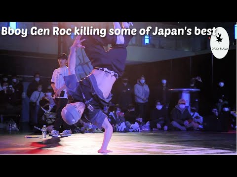 Gen Roc Japan's freshest bboy killing everyone at The Jam