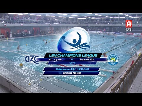 Full match: AZC Alphen - Szolnoki VSK (LEN Champions League | woensdag 20 december)
