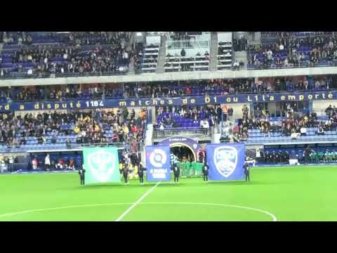 FC Sochaux-Montbéliard  vs AS Saint-Étienne (splendid atmosphere on 'Stade Auguste Bonal')