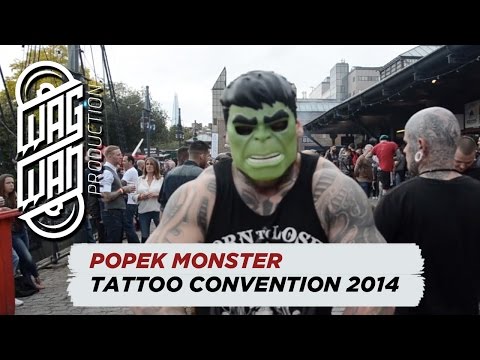 POPEK MONSTER & WAGWAN CREW @ TATTOO CONVENTION 2014
