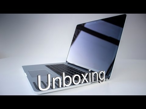 New Retina MacBook Pro 15 inch Haswell Late 2013 - Unboxing & First Look