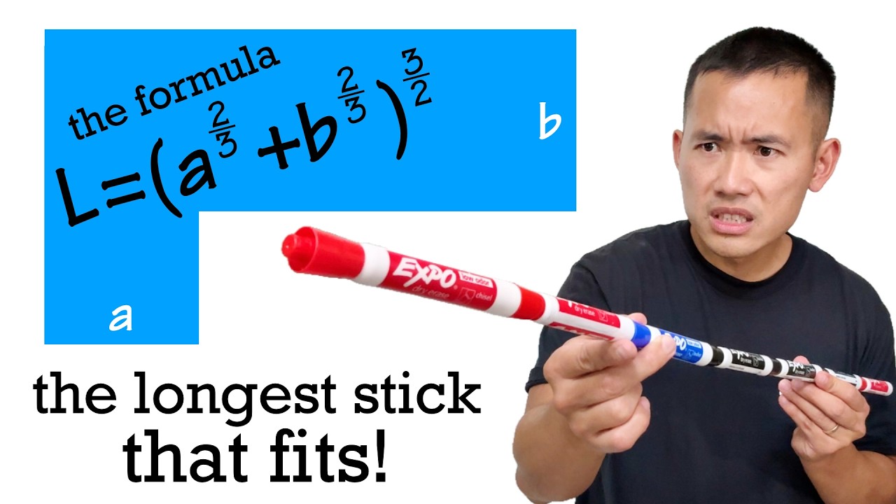 The formula for the “Moving Stick Problem”