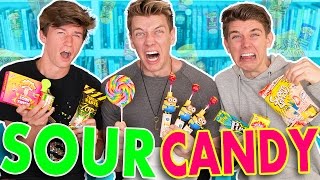 EXTREME SOUR CANDY Toxic Waste & Warhead Challenge | Collins Key