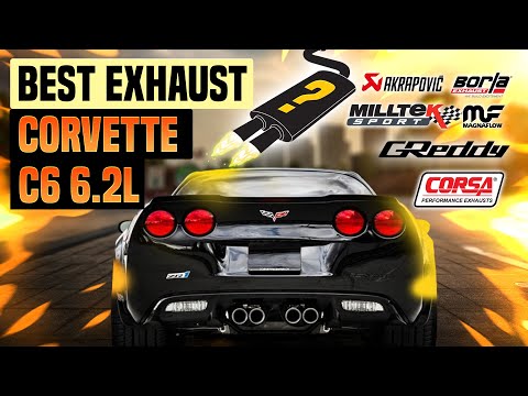 Chevrolet Corvette Exhaust Sound C6 6.2L🔥 Straight Pipe,Acceleration,Mods,Upgrade,Review,Borla,SLP+