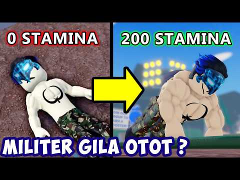 LATIHAN OTOT DEMI MILITER DI ROBLOX INI ?
