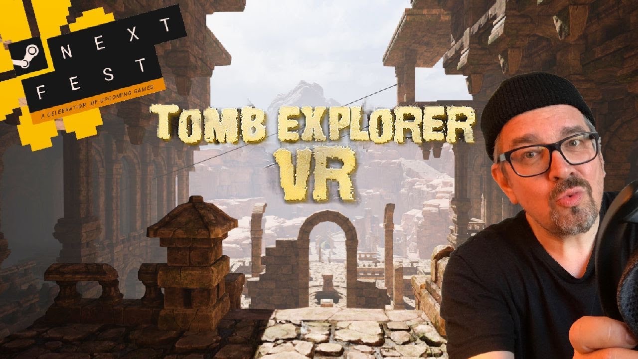 mo fun VR - Tomb Explorer VR / Steam VR ._. free demo & highend Optik / VR lets play / deutsch