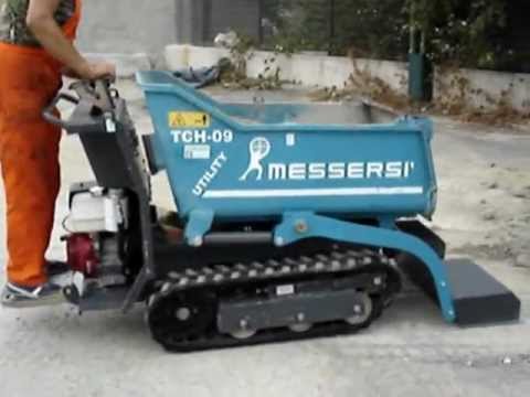 MOTOCARRIOLA CINGOLATA MESSERSI' TCH - 09 AUTOCARICANTE - NUOVO USATO - da Giordano Cairo