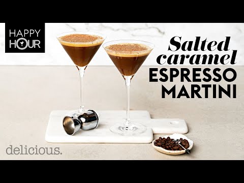 Kick Off The Weekend With Our Salted Caramel Espresso Martini | delicious. Australia
