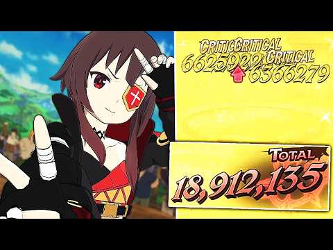 LOOOL OMGG 18 MILLION DAMAGE?! MEGUMIN DESTROYS WHALES IN PVP!! [7DS: Grand Cross]
